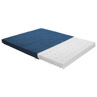 LAUFGITTERMATRATZE SCOTTY     - Dunkelblau, Basics, Textil (90,0/72,0/5,0cm) - Paidi