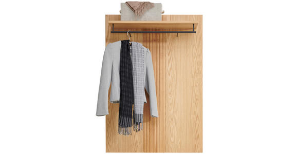 GARDEROBENPANEEL  in 85/120/29 cm  - Eichefarben, Natur, Holz/Holzwerkstoff (85/120/29cm) - Linea Natura