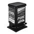 ABFALLEIMER 20 L - Schwarz/Weiß, Basics, Kunststoff (29,3/26,6/45,7cm) - Rotho