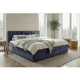 FAMILIENBETT - Schwarz/Dunkelblau, Design, Holzwerkstoff/Kunststoff (240/200cm) - Esposa