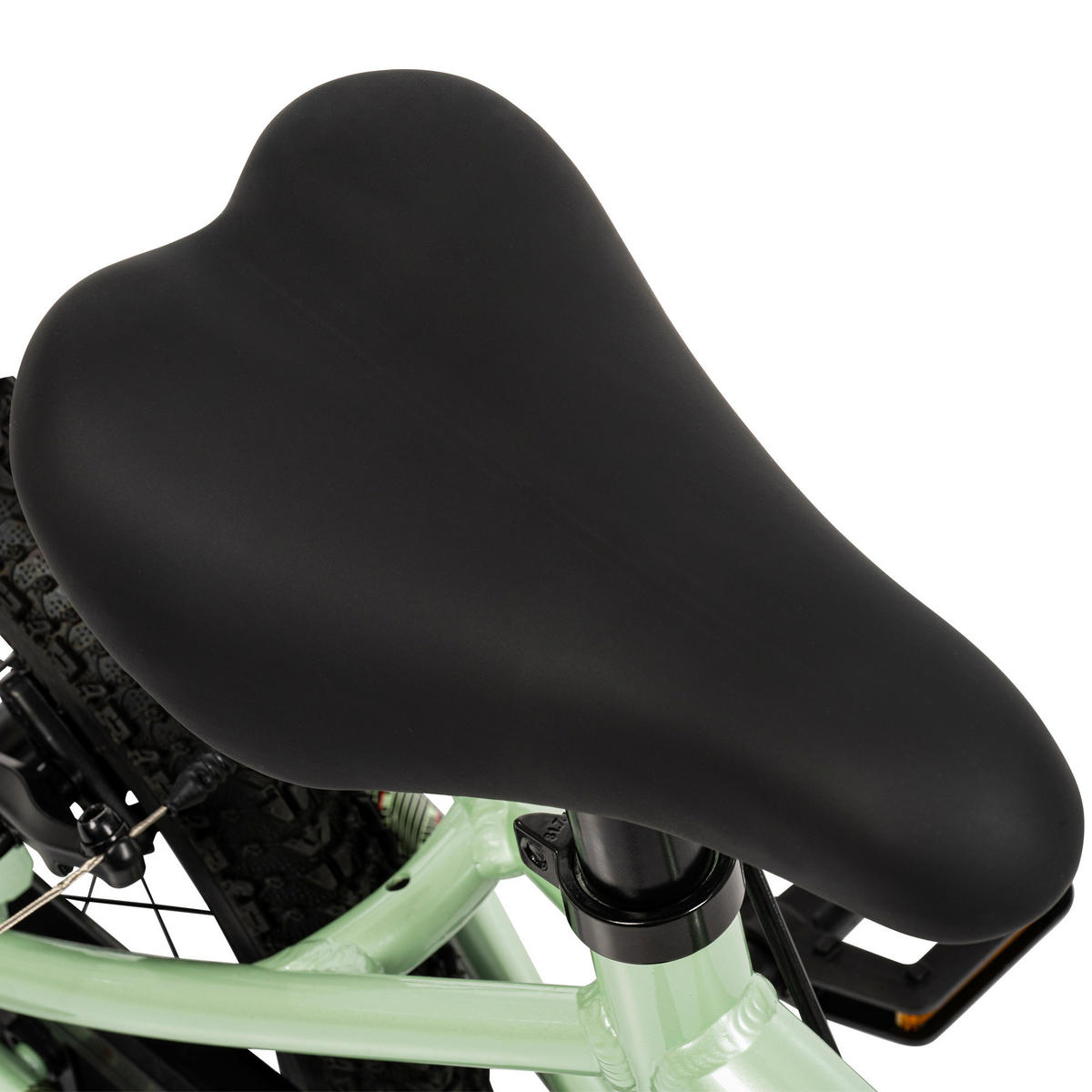 KINDERFAHRRAD 14 Zoll  - Grün, Basics, Metall (35/56/105cm)