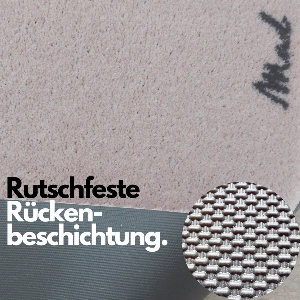 FUßMATTE  50/75 cm  Beige  - Beige, Trend, Kunststoff (50/75cm) - madaboutmats