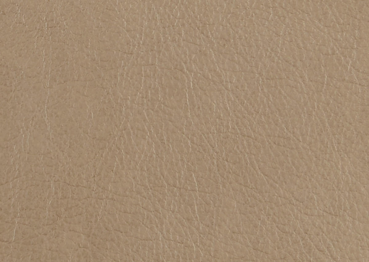 MASSAGESESSEL Sandfarben  - Sandfarben/Anthrazit, Konventionell, Leder/Metall (74/114/97cm) - Himolla