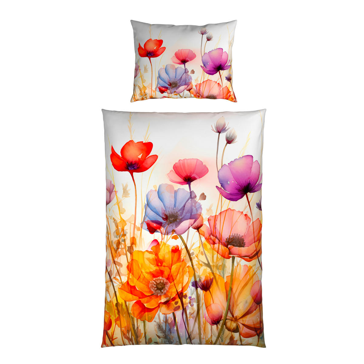 POSTELJINA SA DVA LICA 140/200 cm saten narandžasta  - narandžasta, tekstil (140/200cm) - Esposa