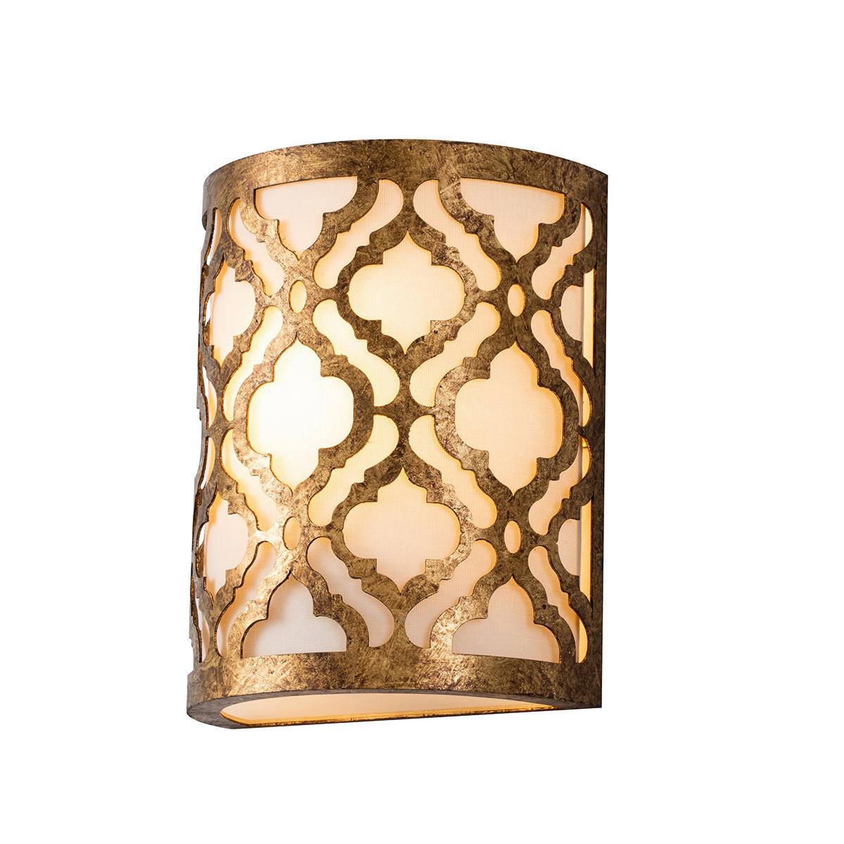 STENSKA SVETILKA  Arabella    220-240 V E27 - zlate barve, Trendi, kovina (20.3/25.4cm) - Elstead Lighting