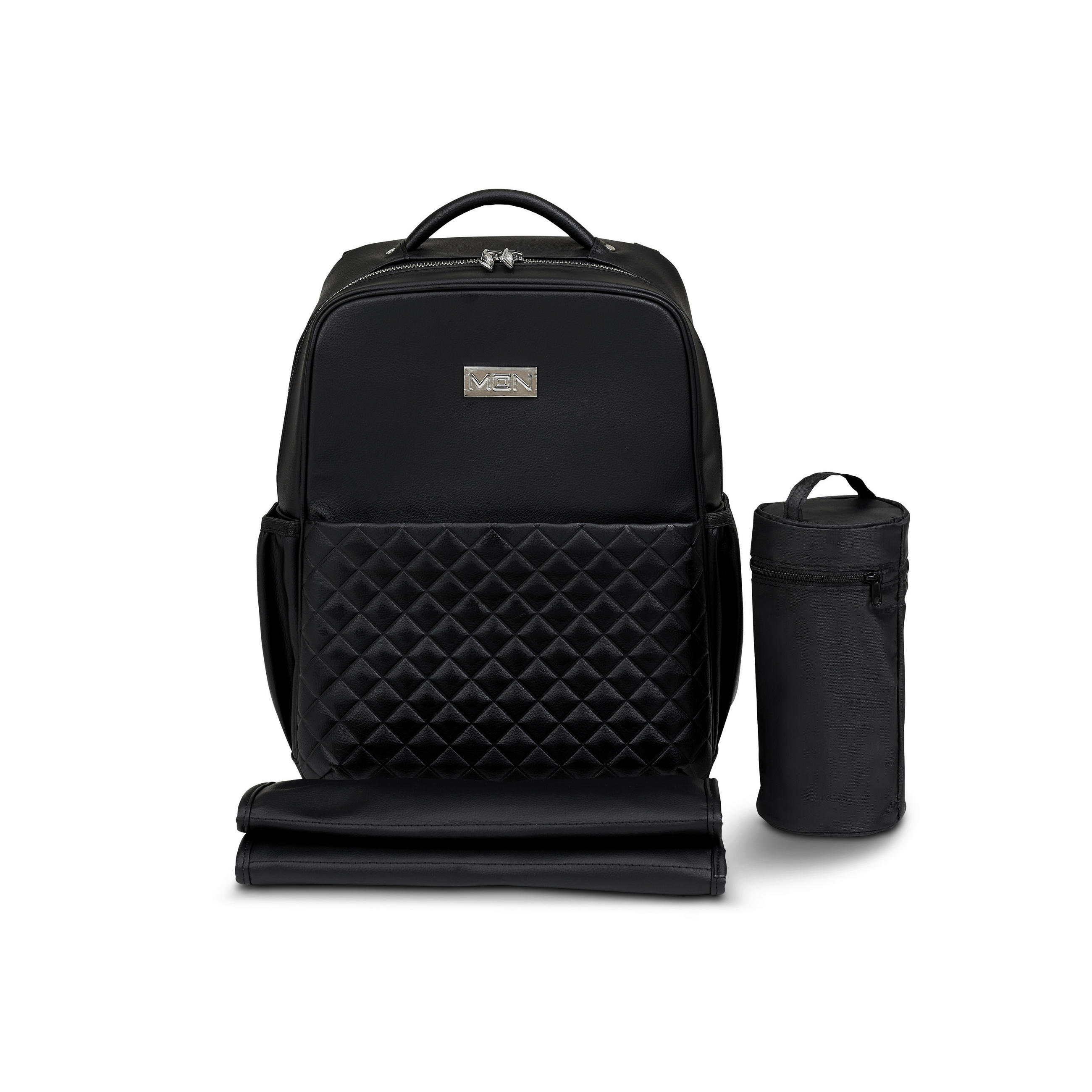 WICKELRUCKSACK K25  - Schwarz, Basics, Textil (33/38/12cm) - Moon