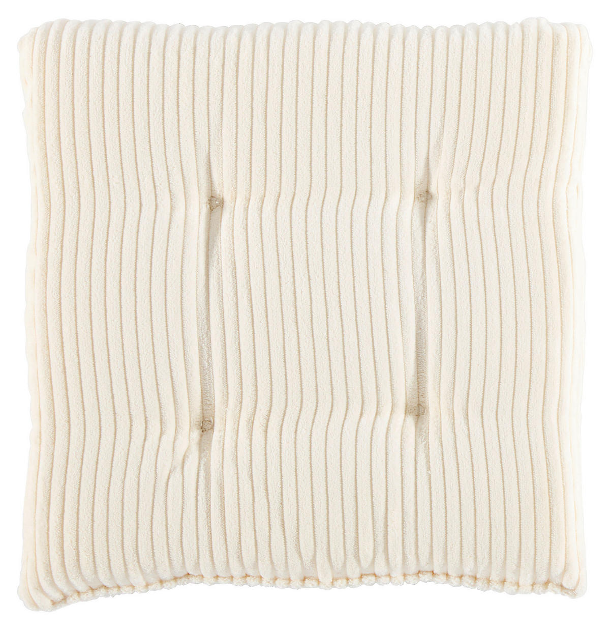 SITZKISSEN 40/40 cm  - Weiß, Basics, Textil (40/40cm) - Novel