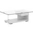 COUCHTISCH in Holz, Glas, Holzwerkstoff 110/65/40 cm - Fango/Eichefarben, KONVENTIONELL, Glas/Holz (110/65/40cm) - Moderano COUCHTISCH in Holz, Glas, Holzwerkstoff 110/65/40 cm - Fango/Eichefarben, KONVENTIONELL, Glas/Holz (110/65/40cm) - Moderano