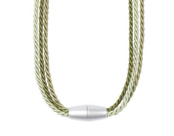 RAFFHALTER 63 cm  - Dunkelgrün/Hellgrün, Basics, Textil (63cm) - Esposa