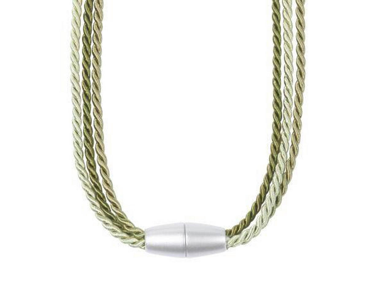 RAFFHALTER 63 cm  - Dunkelgrün/Hellgrün, Basics, Textil (63cm) - Esposa