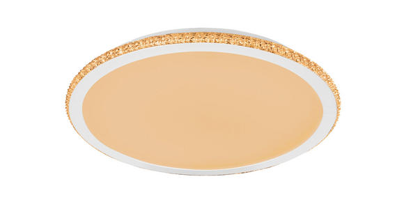 LED-DECKENLEUCHTE 50/5 cm   - Weiß, Trend, Metall (50/5cm) - Novel