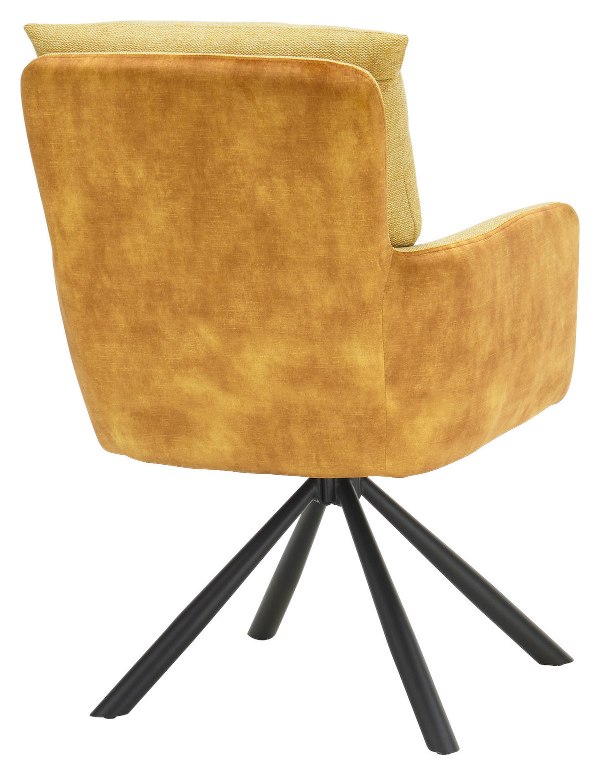 ARMLEHNSTUHL  in Mikrofaser  - Gelb/Dunkelgelb, KONVENTIONELL, Textil/Metall (58/94/67cm) - Boxxx