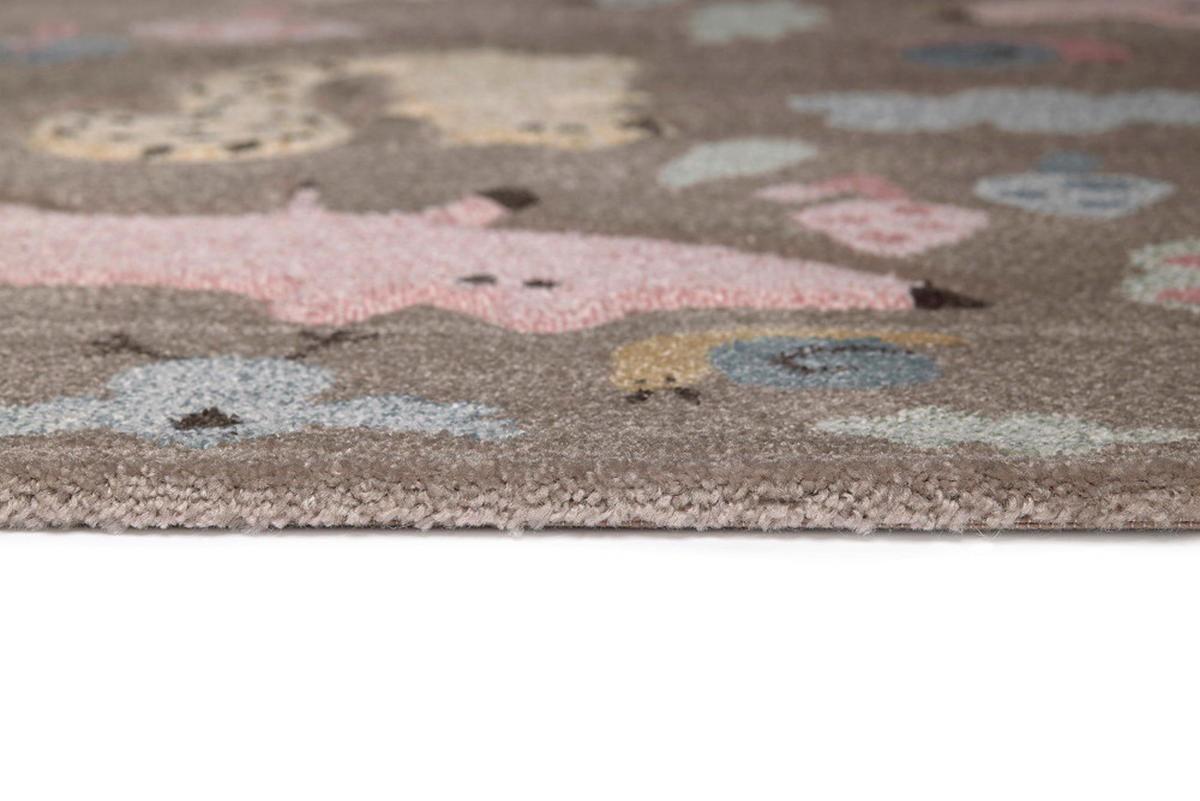 KINDERTEPPICH 133/200 cm Forest  - Taupe, Trend, Textil (133/200cm) - Sigikid