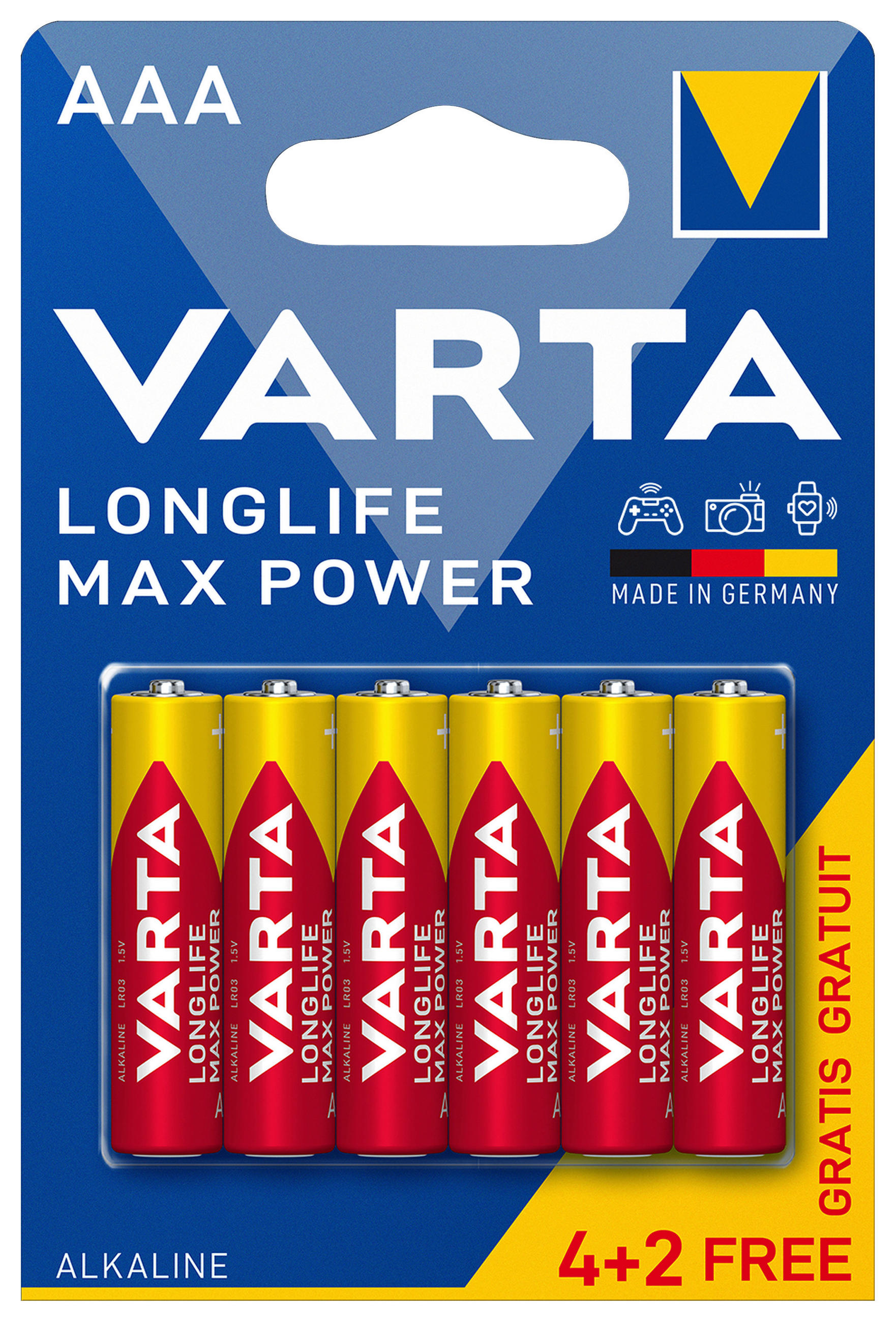 BATTERIE - Basics (8/12/1,2cm) - Varta