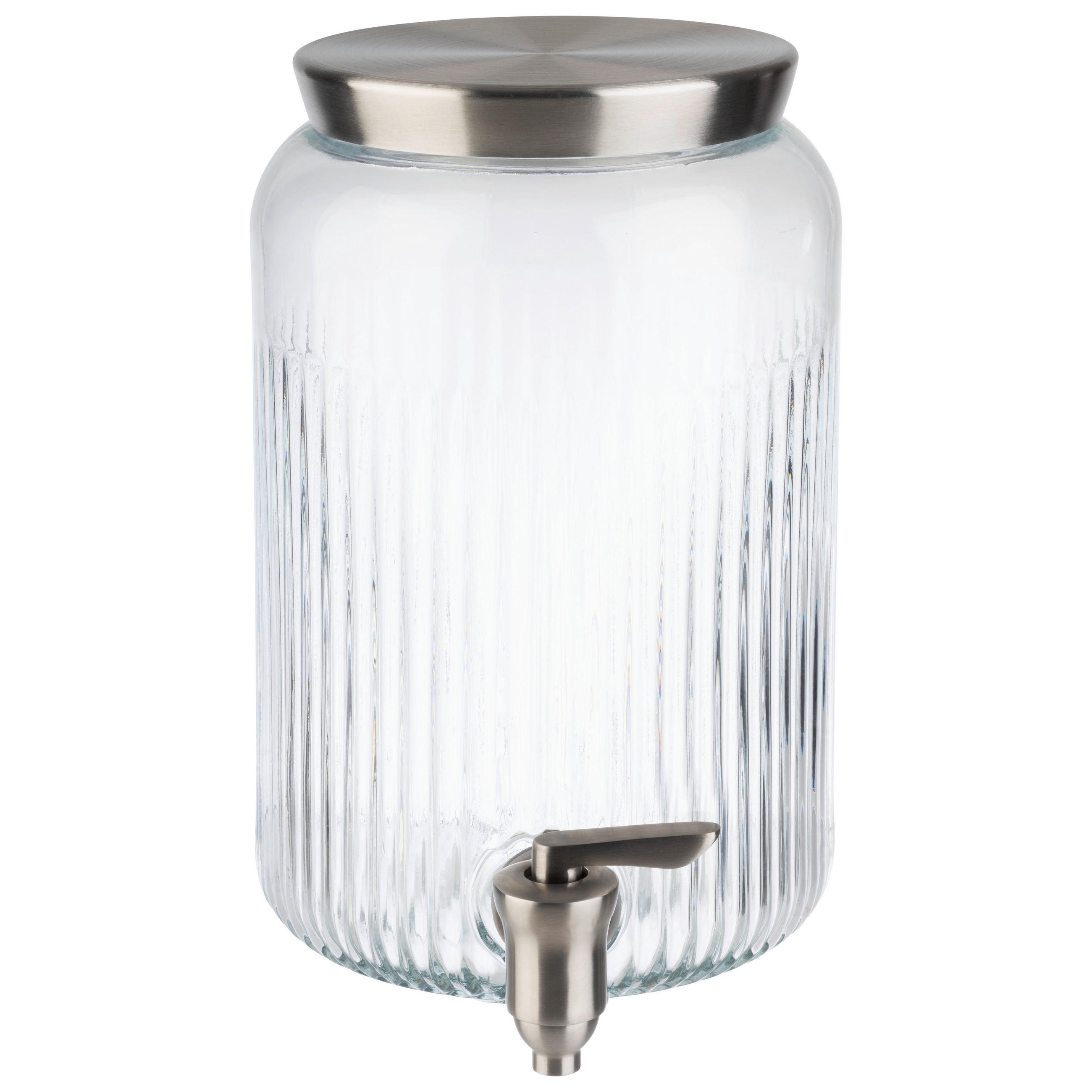 GETRÄNKESPENDER - Klar, Basics, Glas/Metall (16/16/25cm)