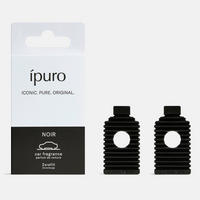 AUTODUFTSTECKER - Schwarz, Basics, Kunststoff (0,3/0,6/1,2cm) - Ipuro