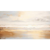 ALUMINIUMBILD Strand & Meer  - Multicolor, Basics, Metall (180/100/2cm) - Euroart