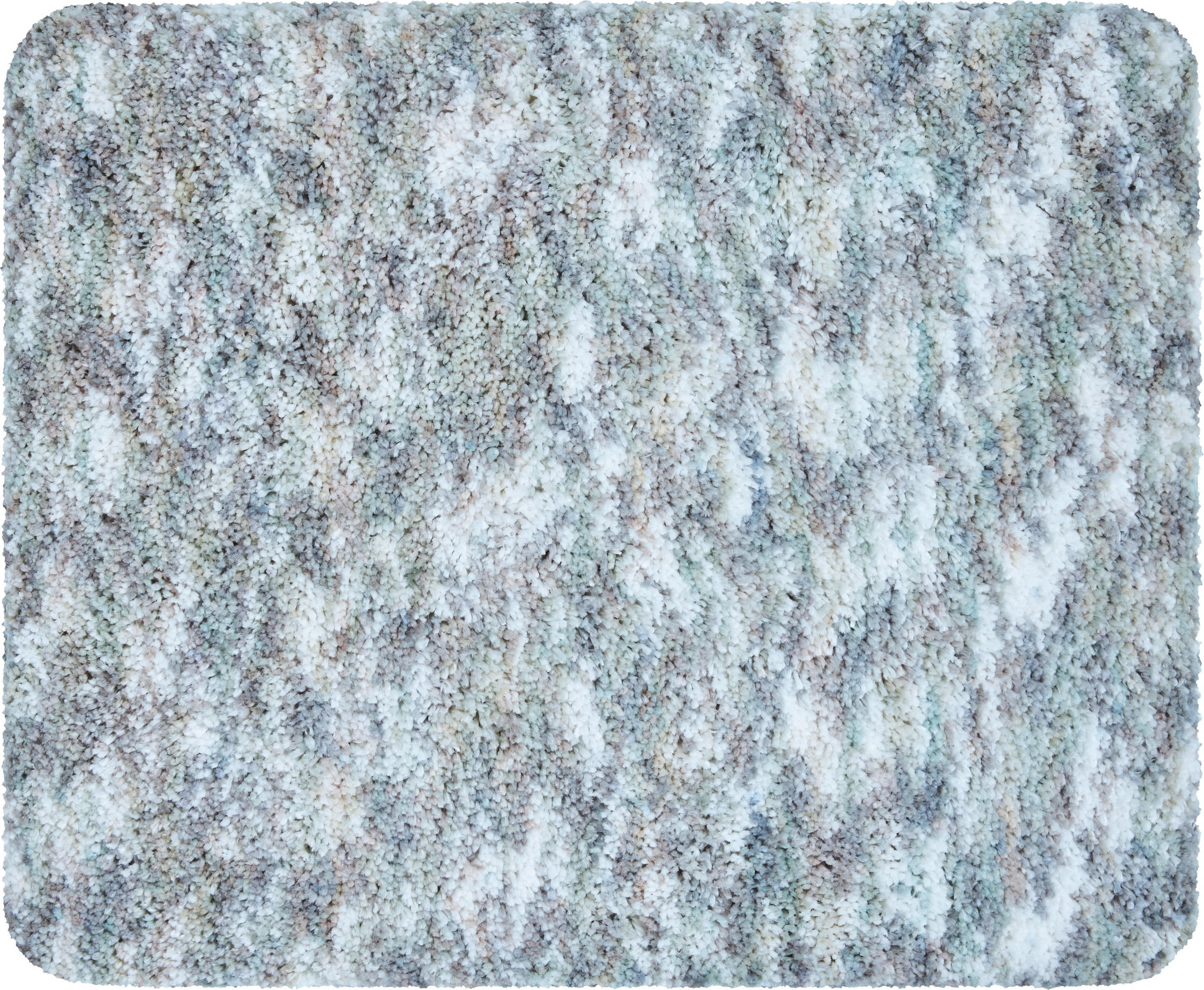 BIDET-VORLEGER 40/50 cm Silberfarben  - Silberfarben, Basics, Kunststoff/Textil (40/50cm) - Grund