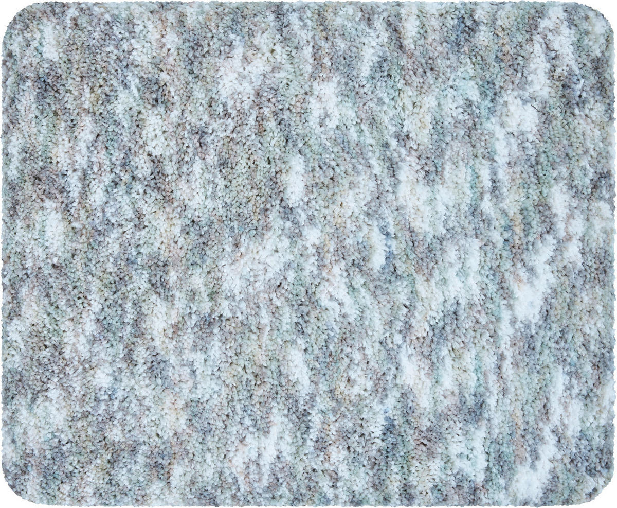 BIDET-VORLEGER Grund Silberfarben 40/50 cm  - Silberfarben, Basics, Kunststoff/Textil (40/50cm) - Grund