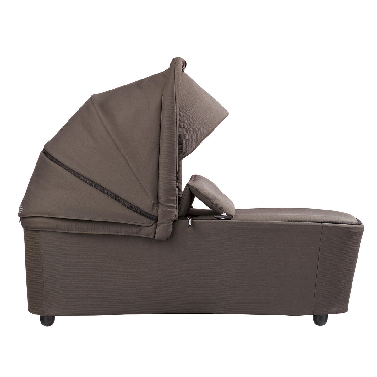 KINDERWAGENSET FX4 Classic  - Cognac/Schwarz, Basics, Leder/Textil (57/129/100cm) - Gesslein