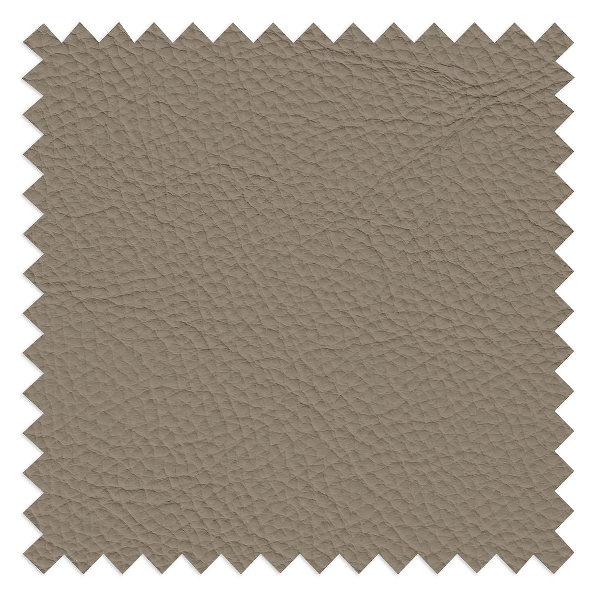 RELAXSESSEL Leder Taupe  - Taupe/Schwarz, Design, Leder/Metall (76/107/88cm) - Livetastic