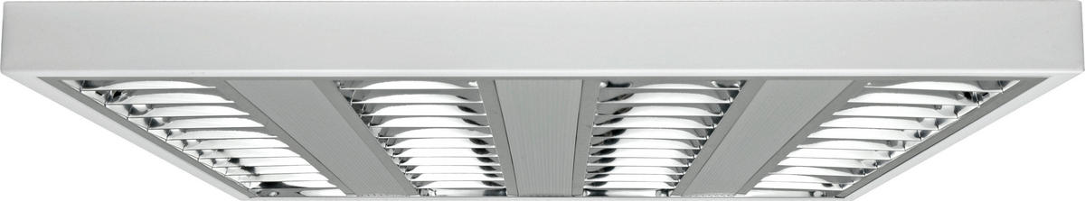 LED-DECKENLEUCHTE Nostal Q LED 62/62/4 cm  - Weiß, Basics, Metall (62/62/4cm)