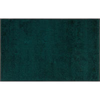 LÄUFER 75/120 cm  - Petrol, Basics, Kunststoff/Textil (75/120cm) - wash+dry