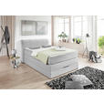 BOXSPRINGBETT 140/200 cm  in Silberfarben  - Silberfarben, KONVENTIONELL, Textil (140/200cm) - Carryhome