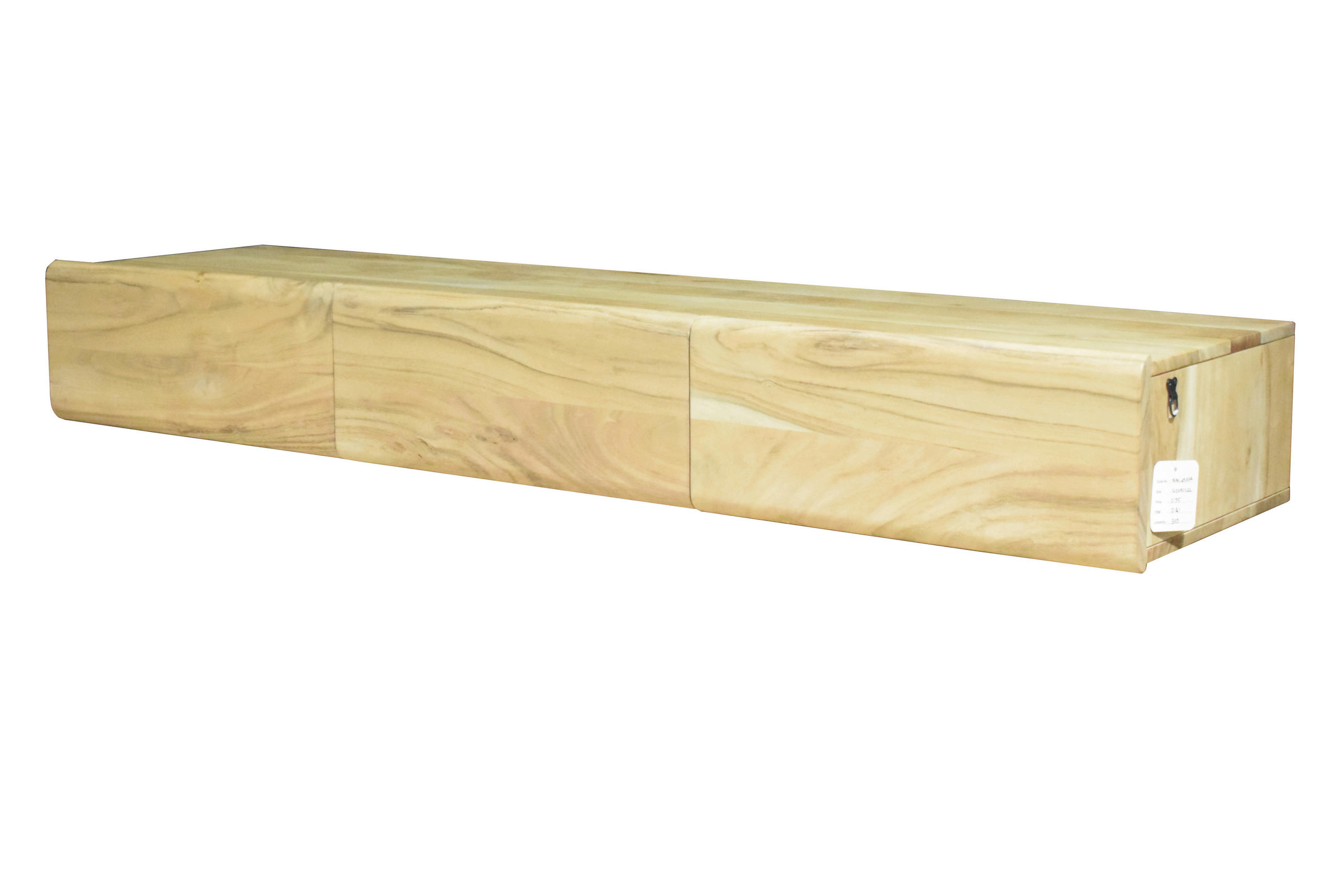 TV-ELEMENT Holz Akaziefarben  - Akaziefarben, Basics, Holz (160/22/40cm) - Livetastic