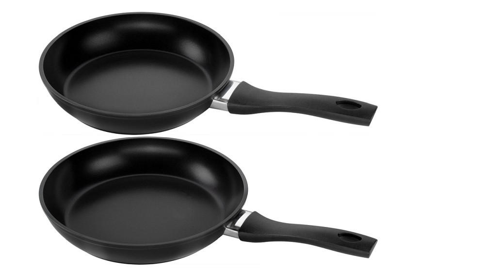 PFANNENSET Breeze Ceramic Aluminium 2-teilig  - Schwarz, Basics, Metall (24/28cm) - Henckels by ZWILLING