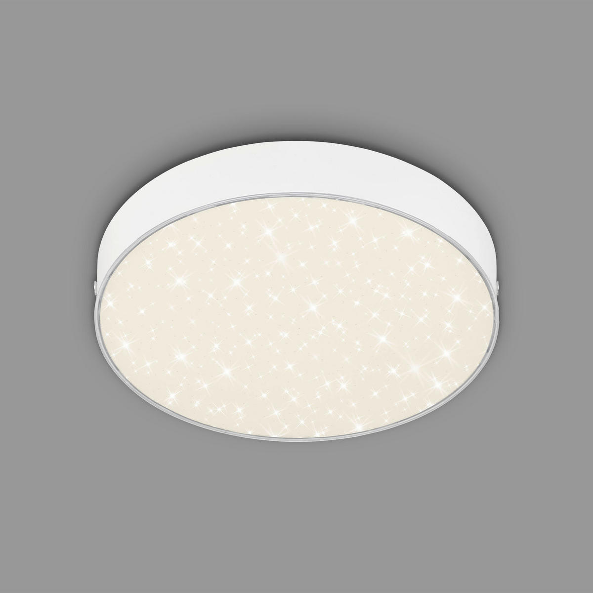 STROPNÍ LED SVÍTIDLO, 21,2/3,6 cm  - bílá, Design, plast (21,2/3,6cm)