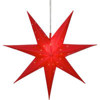 HÄNGELEUCHTE 60/18/60 cm   - Rot, Basics, Kunststoff (60/18/60cm) - Eglo