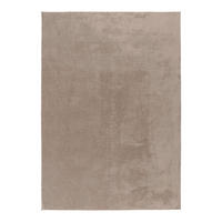 FLACHWEBETEPPICH 80/280 cm Taupe rechteckig  - Taupe, Basics, Textil (80/280cm) - Kayoom