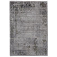 VINTEDŽ TEPIH  siva, zelena     - siva/zelena, Dizajnerski, tekstil (80/150cm) - Dieter Knoll