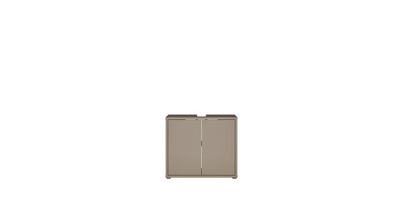 WASCHTISCHUNTERSCHRANK  - Taupe/Grau, MODERN, Holzwerkstoff/Kunststoff (74,5/63,9/34,9cm) - Xora