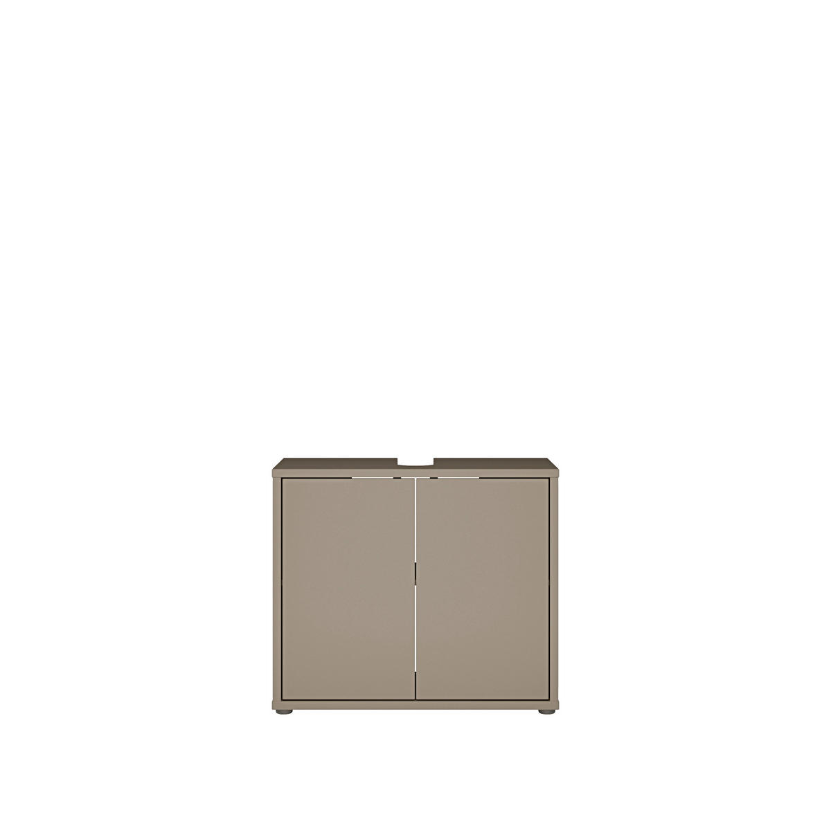 WASCHTISCHUNTERSCHRANK  - Taupe/Grau, MODERN, Holzwerkstoff/Kunststoff (74,5/63,9/34,9cm) - Xora