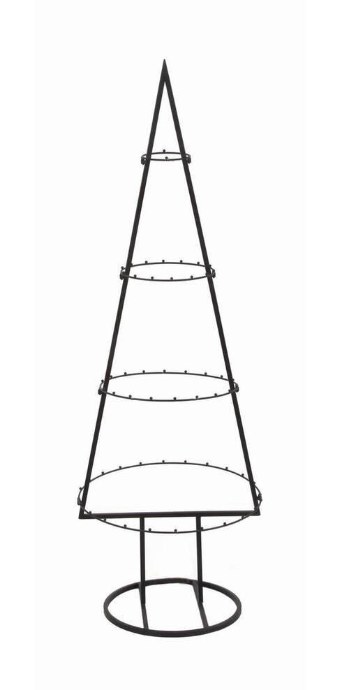 DEKOBAUM  - Schwarz, Basics, Metall (40/120/40cm) - X-Mas