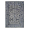 WEBTEPPICH 65/130 cm Denver Blau, Grau, Hellgrau, Hellblau, Dunkelblau, Dunkelgrau  - Blau/Dunkelgrau, Design, Textil (65/130cm) - Musterring