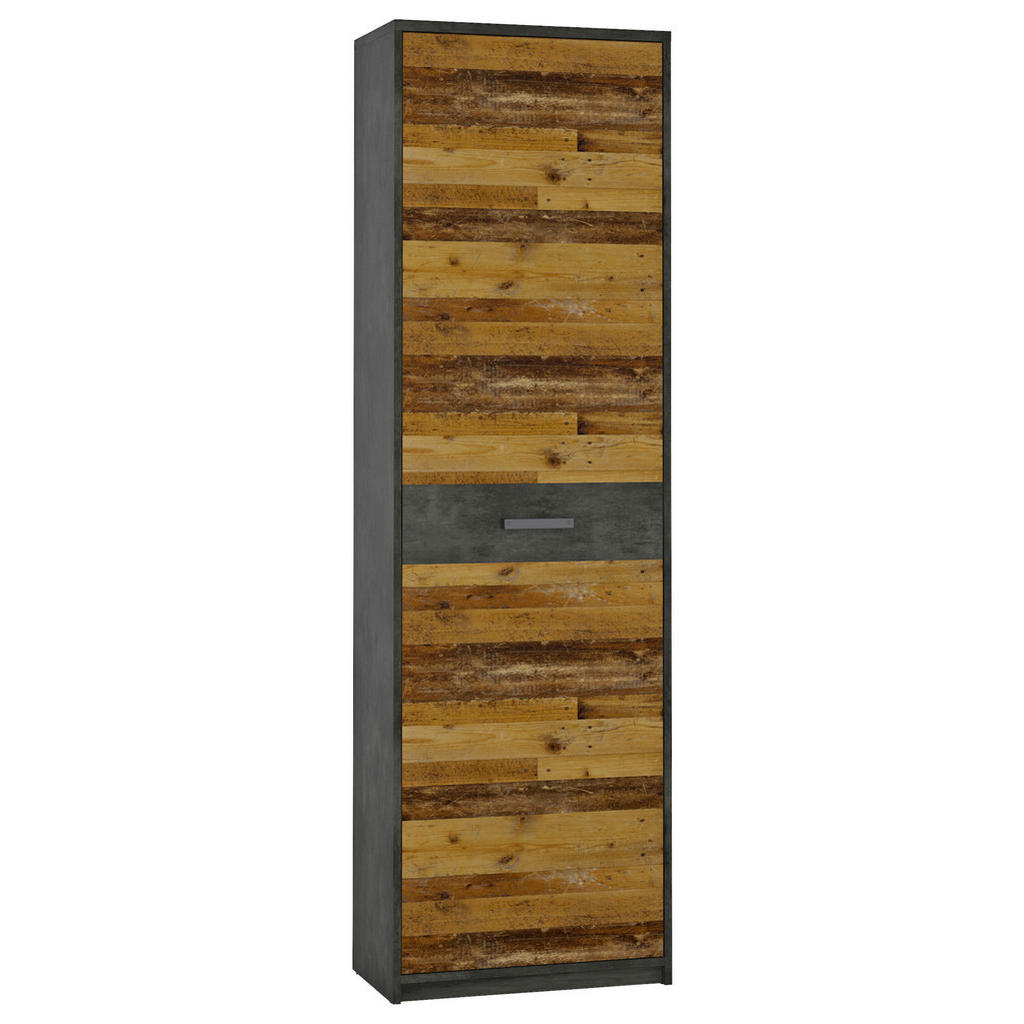 Garderobenschrank Perugia Fresko/old Style B: 59,2 Cm