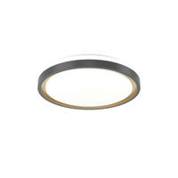 DECKENLEUCHTE     - Weiss, Basics, Kunststoff (36/7/36cm) - Eglo