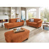 HOCKER in Textil Terracotta  - Terracotta/Naturfarben, Konventionell, Holz/Textil (101/45/66cm) - Sit & More