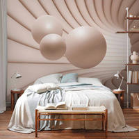 FOTOTAPETE - Beige/Weiß, Basics, Textil (350/245cm) - artgeist