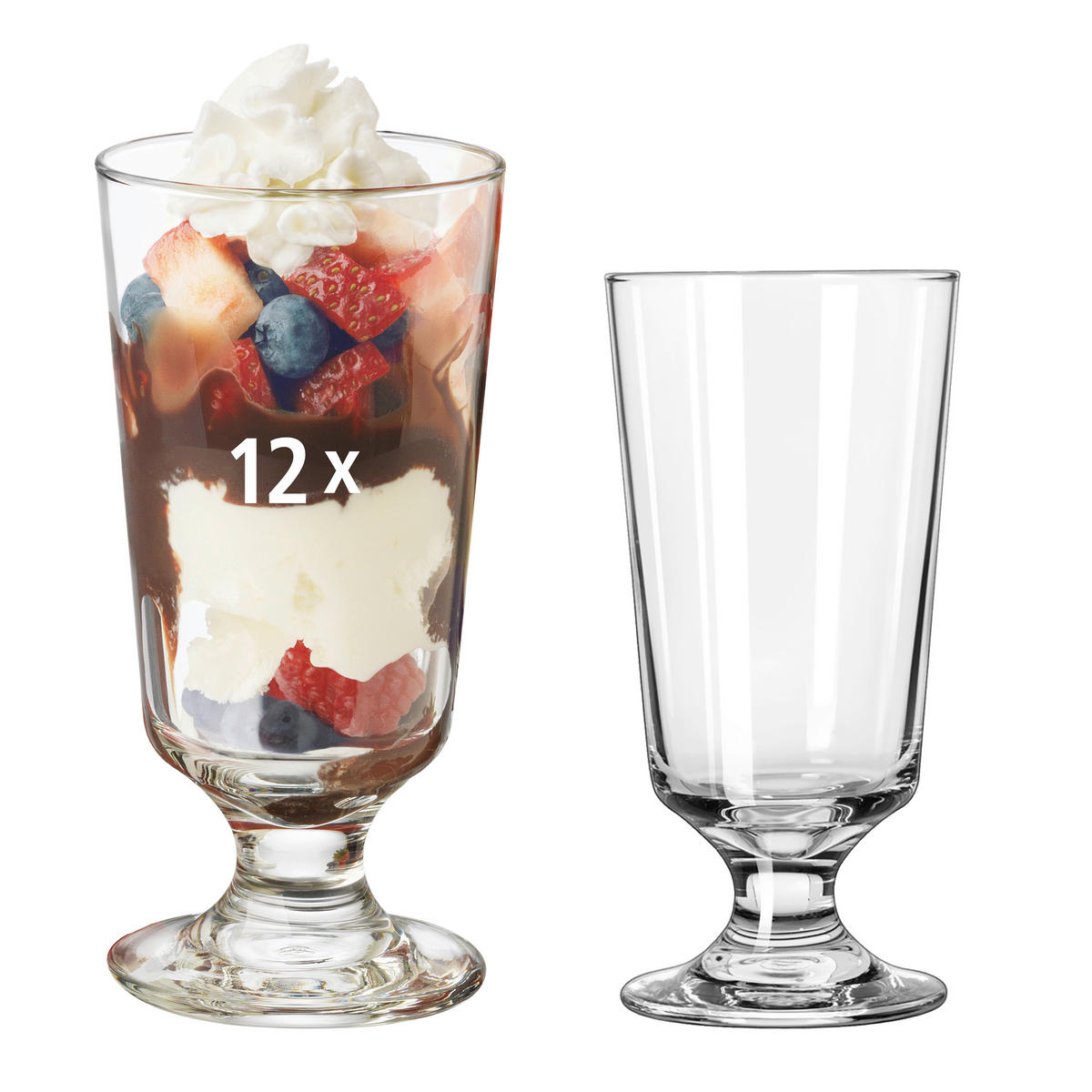 GLÄSERSET EMBASSY  12-teilig  - Klar, Basics, Glas (7,5/15cm)