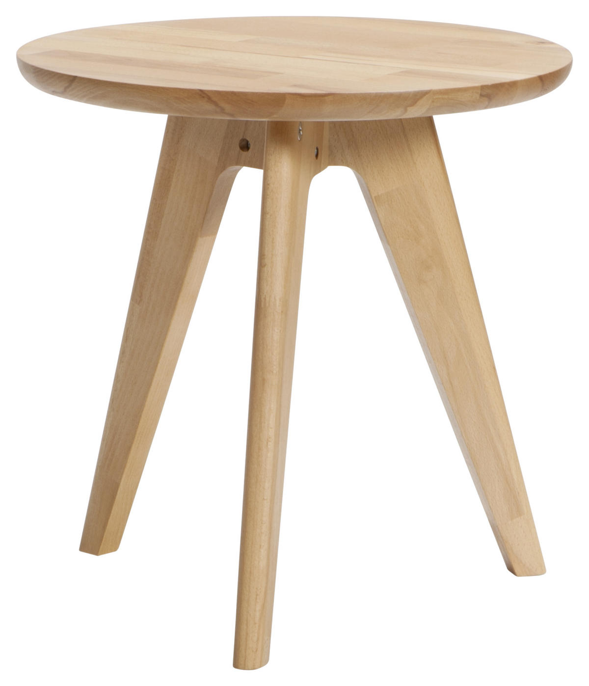 HOCKER in Holz Buchefarben  - Buchefarben, Design, Holz (45/44/45cm) - Hasena