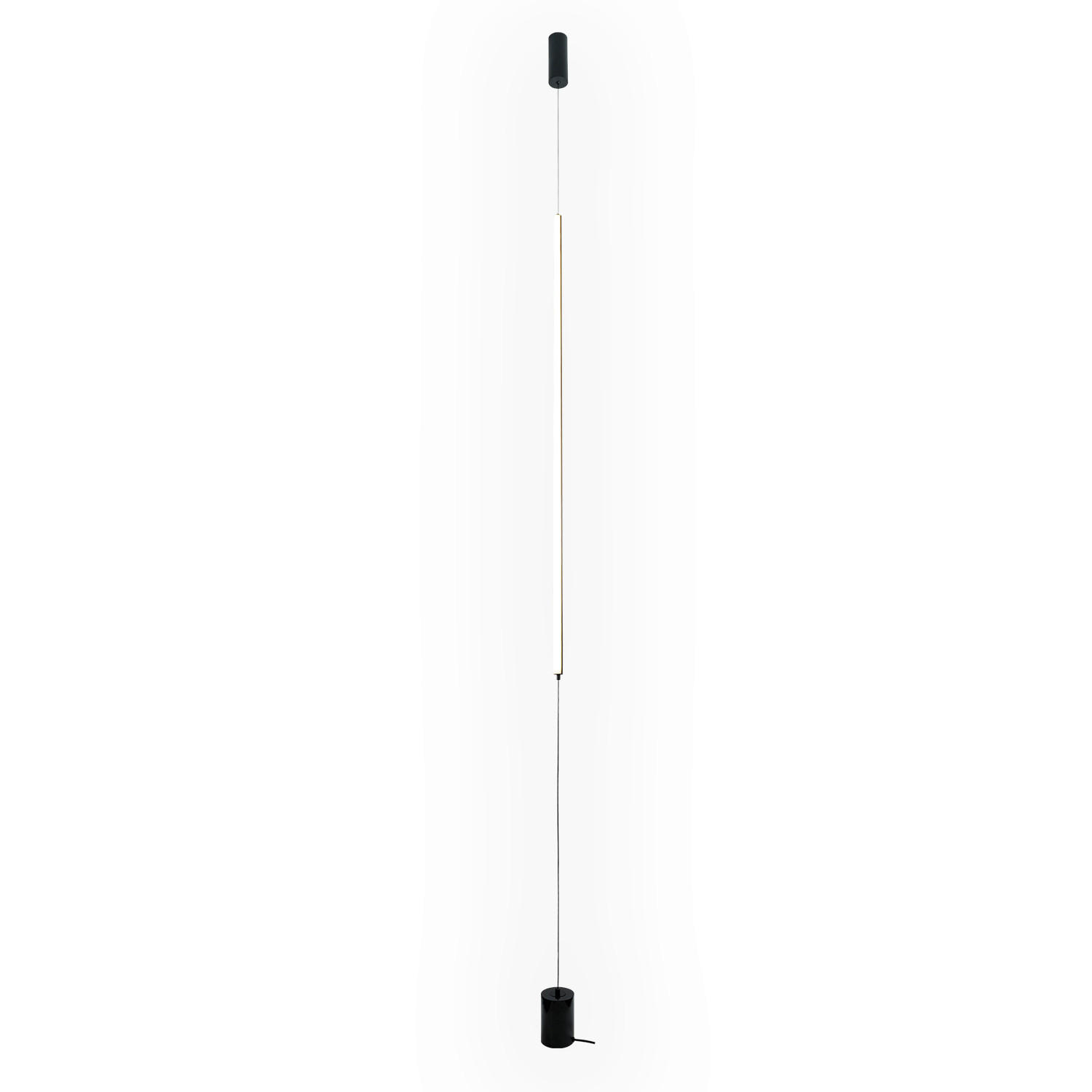 LED-HÄNGELEUCHTE 5085 SIRILLA 2/2/300 cm  - Schwarz Hochglanz, Design, Metall (2/2/300cm)