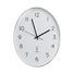 WANDUHR 27,3/34,9/4,3 cm - Silberfarben/Schwarz, Basics, Glas/Kunststoff (27,3/34,9/4,3cm) - Boxxx WANDUHR 27,3/34,9/4,3 cm - Silberfarben/Schwarz, Basics, Glas/Kunststoff (27,3/34,9/4,3cm) - Boxxx