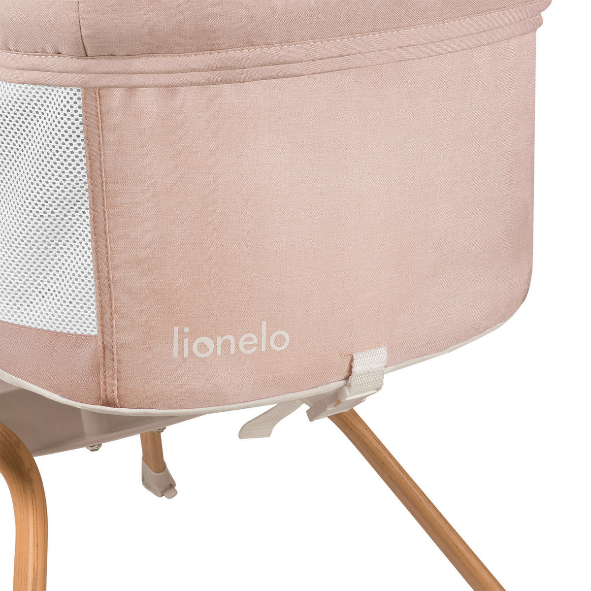 REISEBETT Malin Evo Beige, Naturfarben, Weiß  - Beige/Naturfarben, Basics, Kunststoff (107/63/93cm) - Lionelo