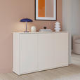 SIDEBOARD  154,2/99,1/34,9 cm  - Sandfarben/Grau, MODERN, Holzwerkstoff/Kunststoff (154,2/99,1/34,9cm) - Carryhome