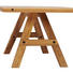 ESSTISCH Eiche massiv rechteckig Eichefarben - Eichefarben, Natur, Holz (200/100/75cm) - Linea Natura