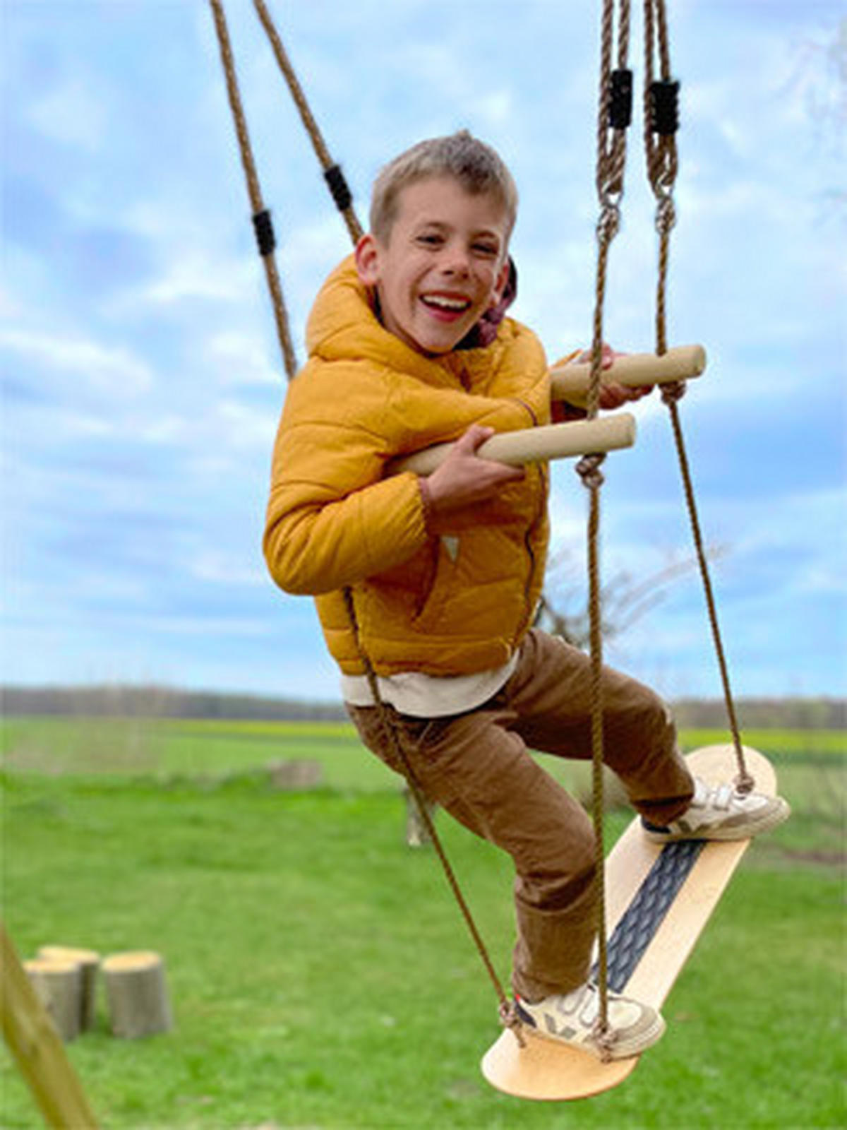 SCHAUKEL Multicolor  - Multicolor, Basics, Holz/Kunststoff (78/165/21cm) - small foot